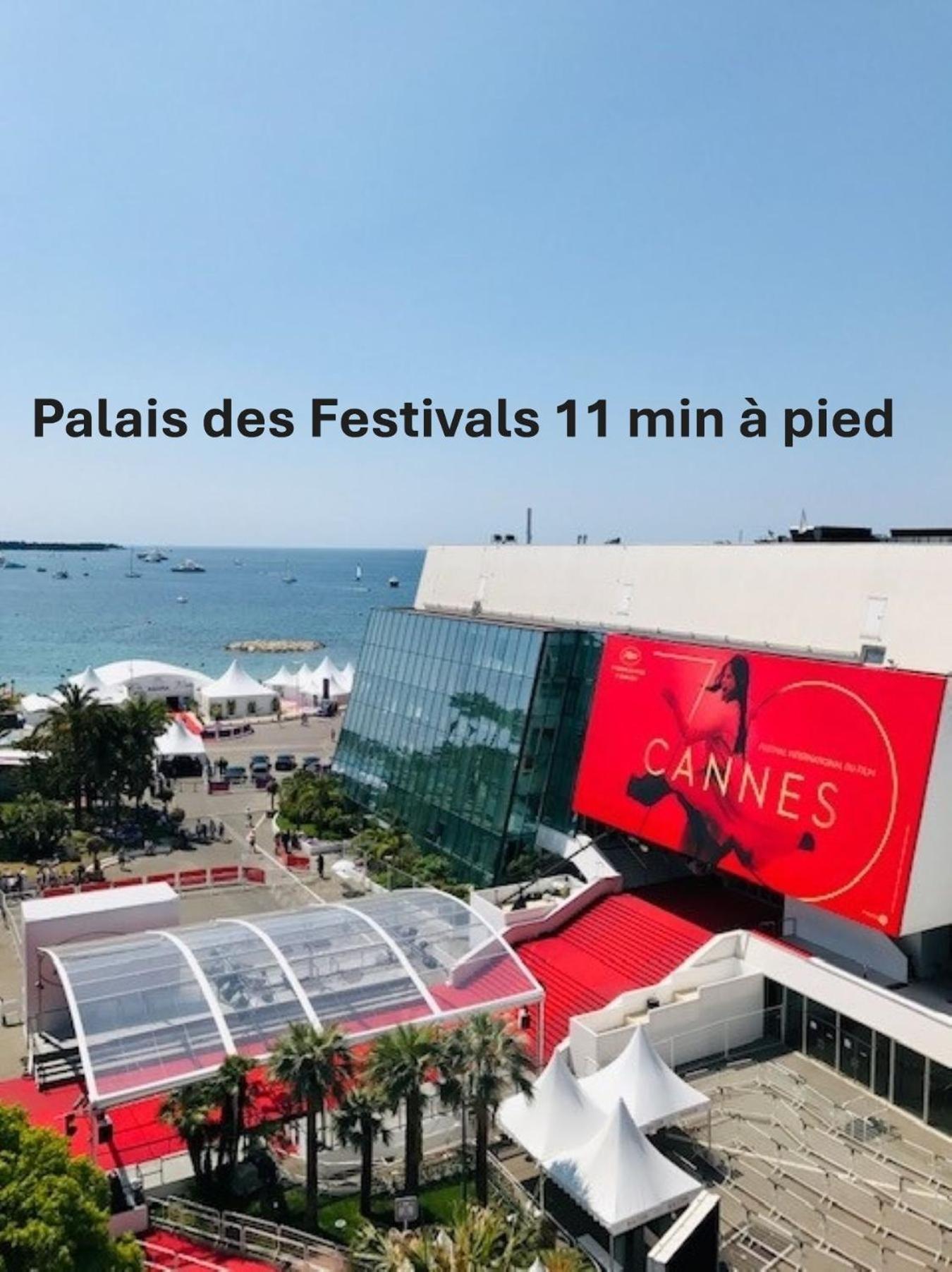 Magnifique 3 Pieces Renove Cannes Centre 'Banane' Avec Veranda ! A2B88 Exterior foto